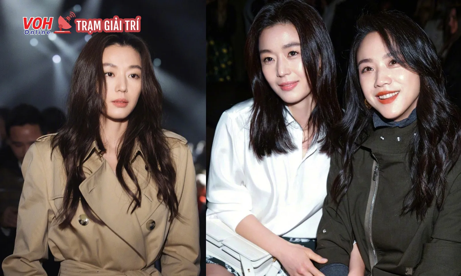 Jun Ji-hyun, Thang Duy và dàn sao hạng A hội ngộ tại Burberry Winter 2024 - London Fashion Week