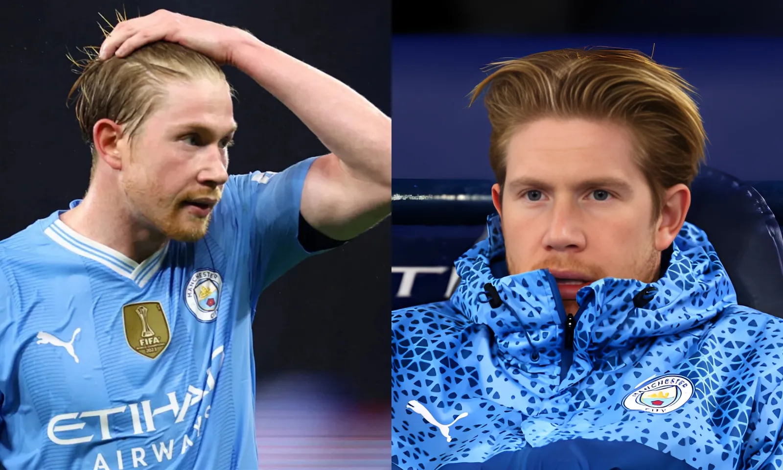 De Bruyne ngồi dự bị cả trận, HLV Pep Guardiola xác nhận vấn đề gây lo lắng