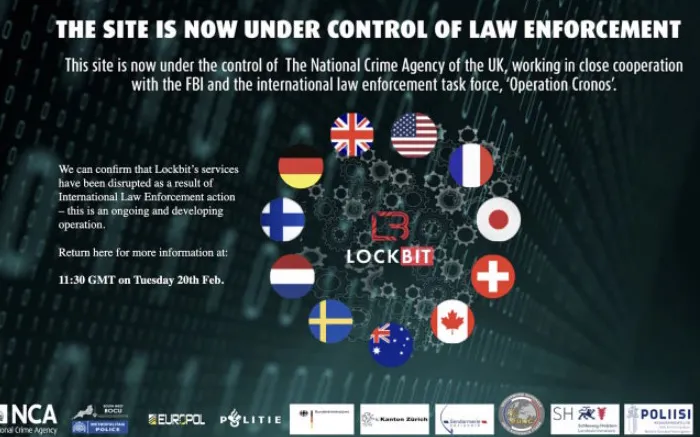 Triệt phá trang web của băng đảng hacker khét tiếng: LockBit