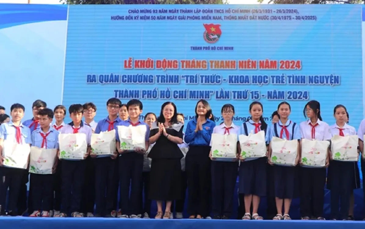 TPHCM khởi động Tháng thanh niên 2024