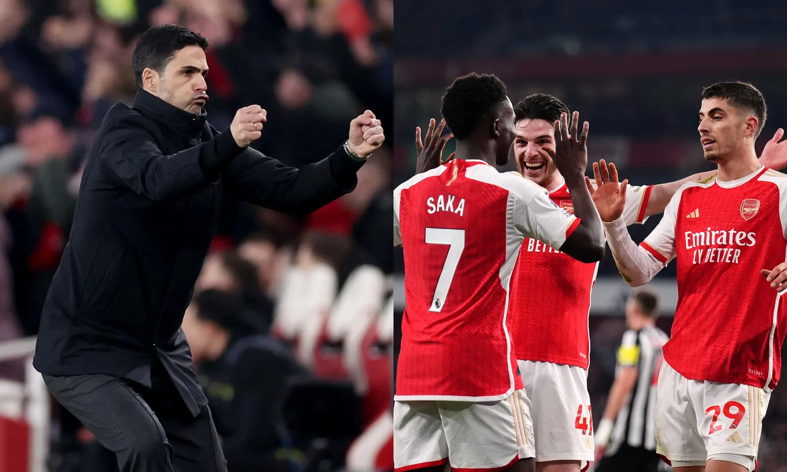 Kỳ tích mới của Arsenal tại Ngoại hạng Anh sau đại thắng Newcastle