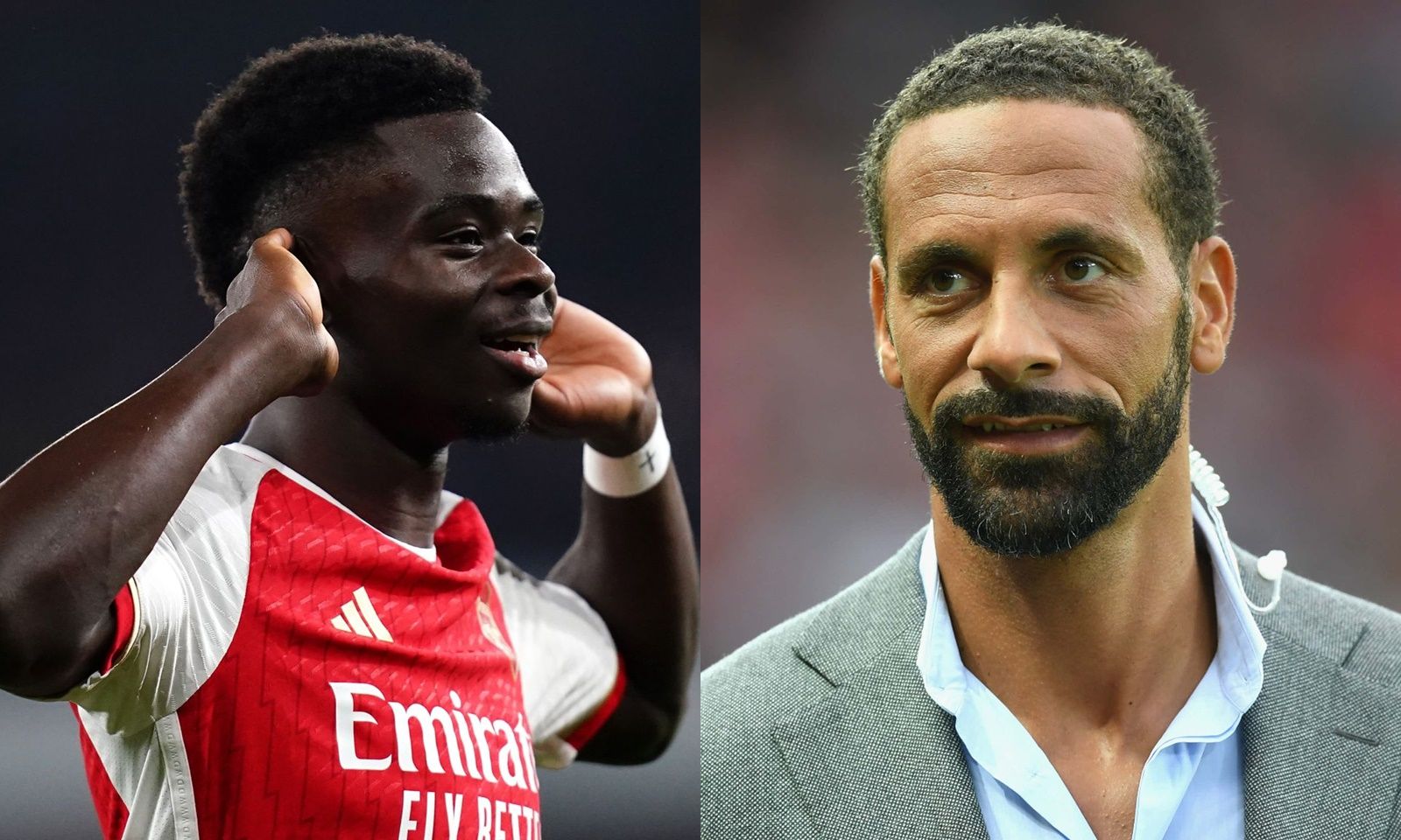 Thông điệp Saka gửi đến Rio Ferdinand sau khi bị chê chưa đạt đẳng cấp thế giới”