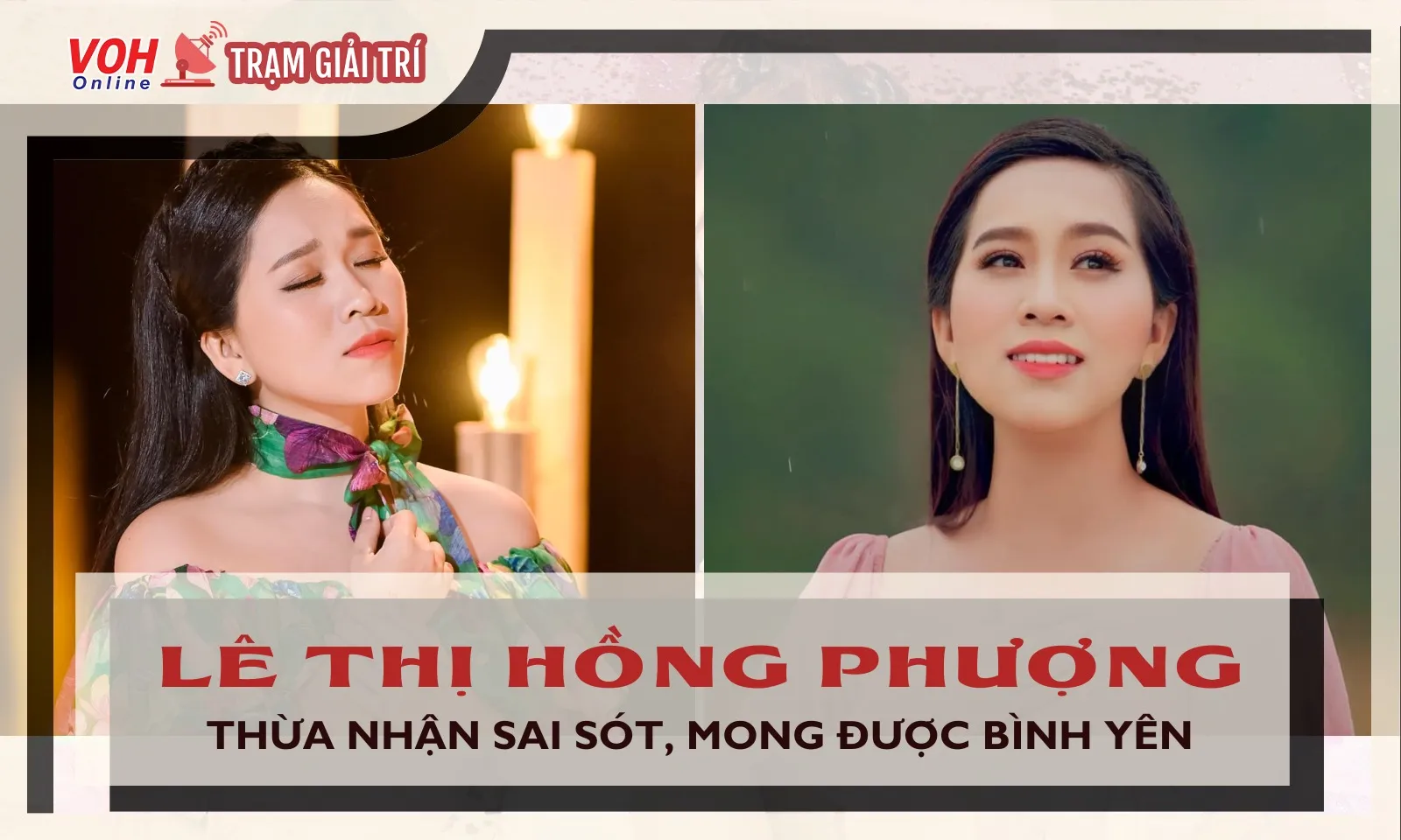 Hồng Phượng thừa nhận sai sót, mong được bình yên sau ồn ào tranh chấp tài sản của Vũ Linh