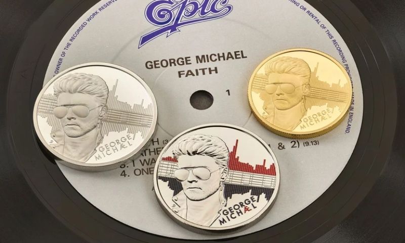 Phát hành đồng xu vinh danh George Michael