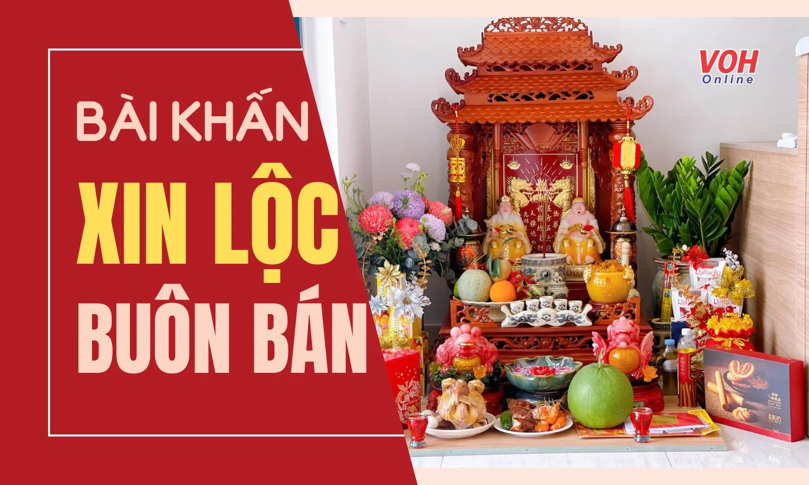 Top 5 bài khấn xin lộc buôn bán dễ nhớ và chuẩn nhất