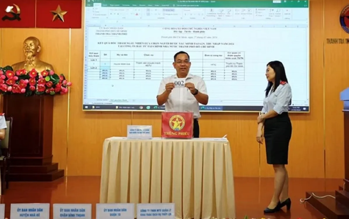 TPHCM: Chọn 161 cán bộ của 13 đơn vị để xác minh tài sản, thu nhập