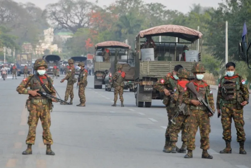 Myanmar ban bố tình trạng thiết quân luật ở 2 thị trấn