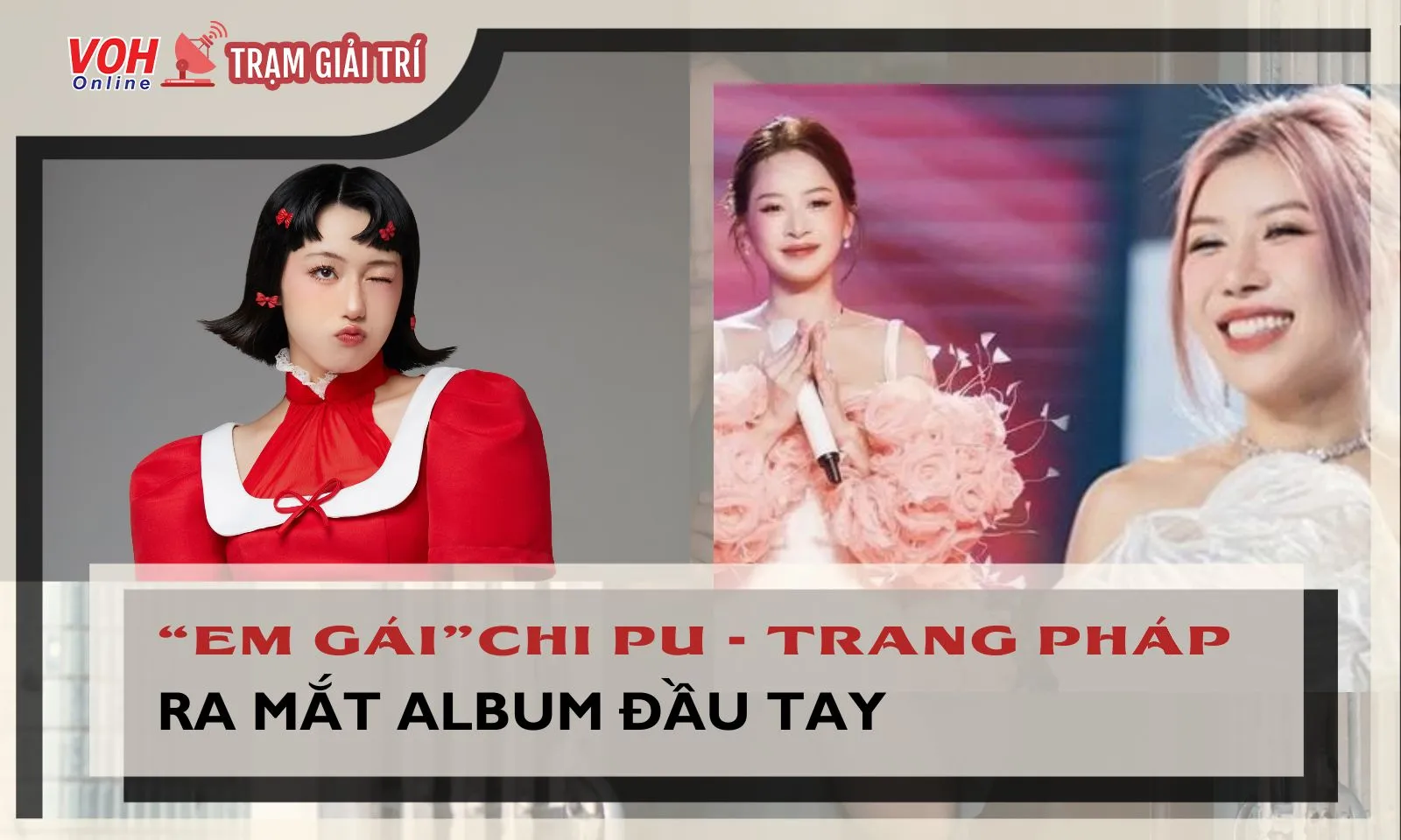 Em gái Chi Pu, Trang Pháp - M Tú tung album lấy đề tài trò chơi dân gian