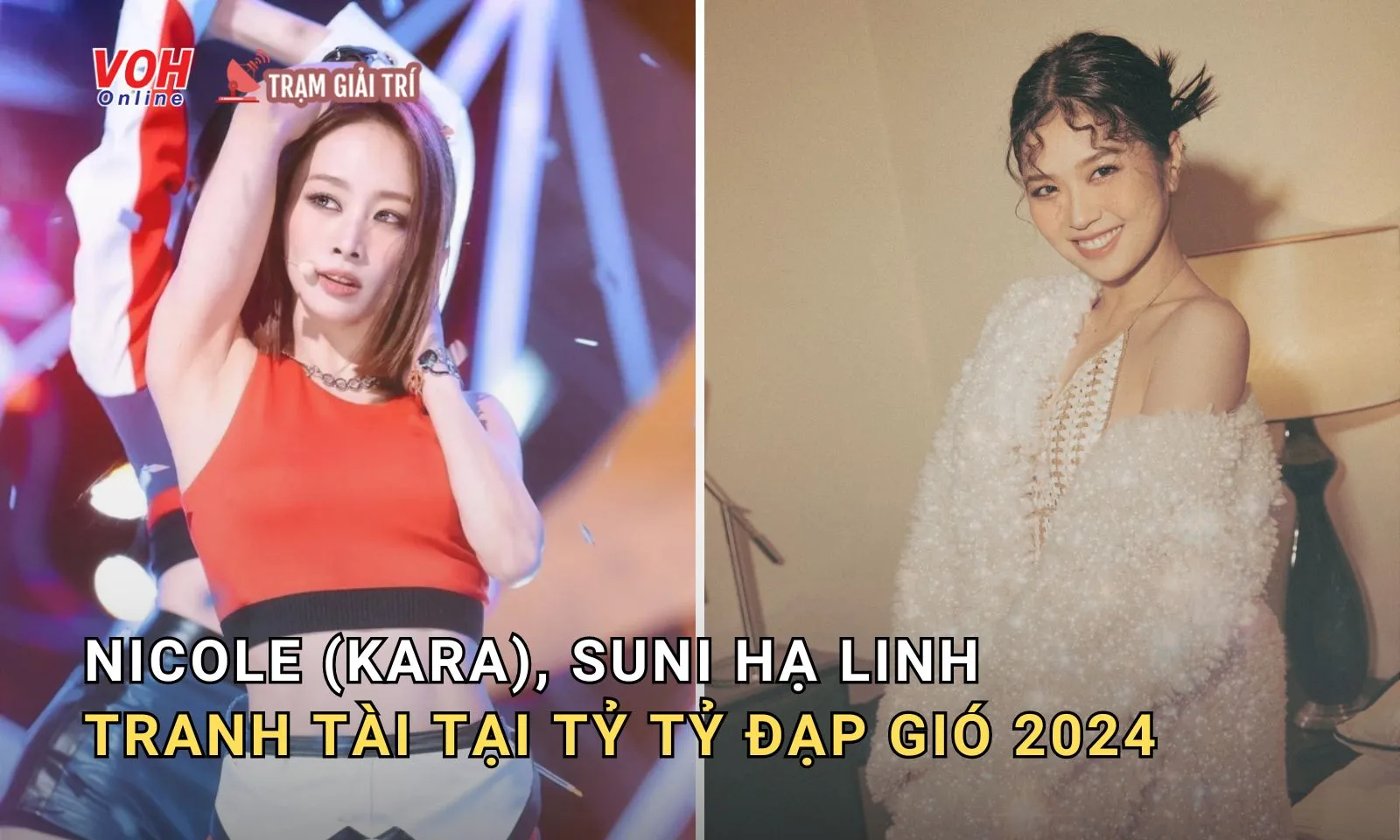 Nicole (KARA) sang Trung Quốc tham gia Đạp Gió 2024, Việt Nam chỉ có Suni Hạ Linh