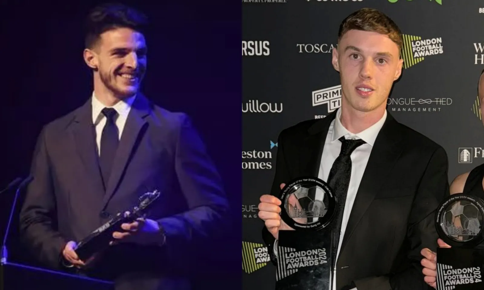 Kết quả London Football Awards 2024: Declan Rice bảnh bao nhận giải | Chelsea thắng lớn