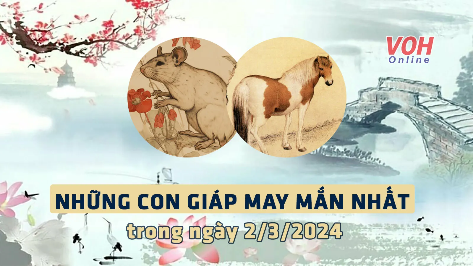 Top con giáp may mắn, nhiều bất ngờ ập đến trong ngày 2/3/2024