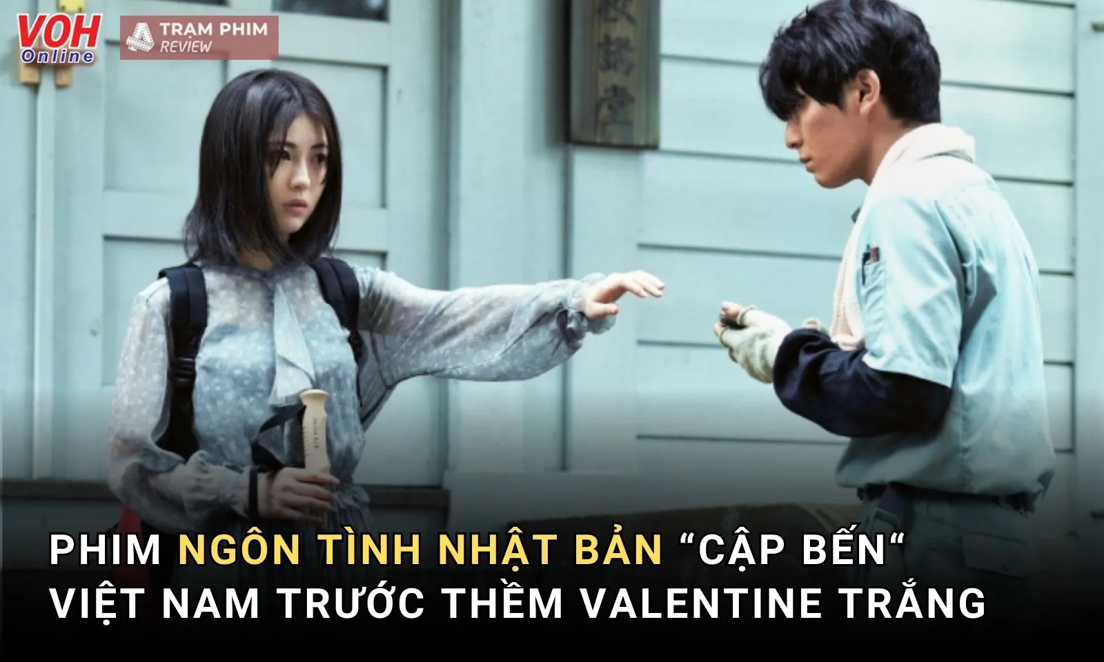 Phim ngôn tình Nhật Bản hạ cánh trước thềm Valentine Trắng