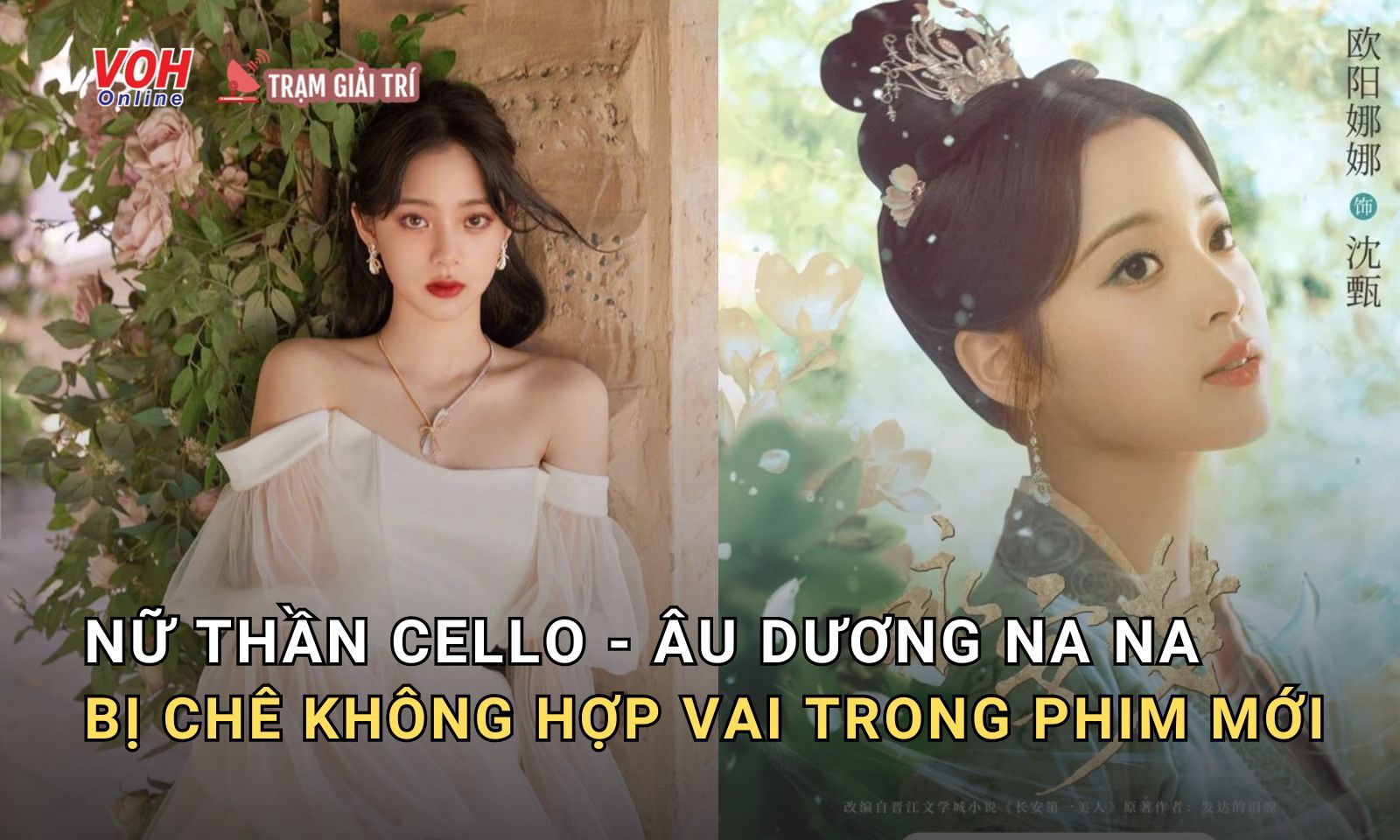 Nhan sắc và diễn xuất của Âu Dương Na Na thế nào mà bị chê trong Vĩnh An Mộng?