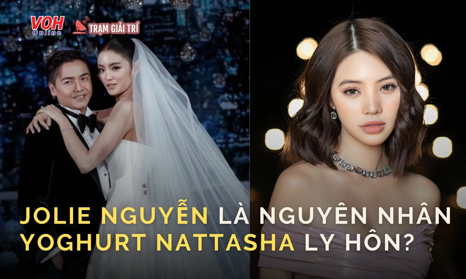 Thực hư thông tin Jolie Nguyễn là nguyên nhân khiến diễn viên Yoghurt Nattasha và DJ PK Piyawat chia tay
