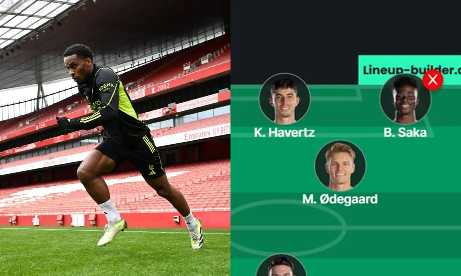 Đội hình dự kiến Sheffield vs Arsenal: Kai Havertz tiếp tục đá cắm | Jurrien Timber chưa hẹn ngày trở lại