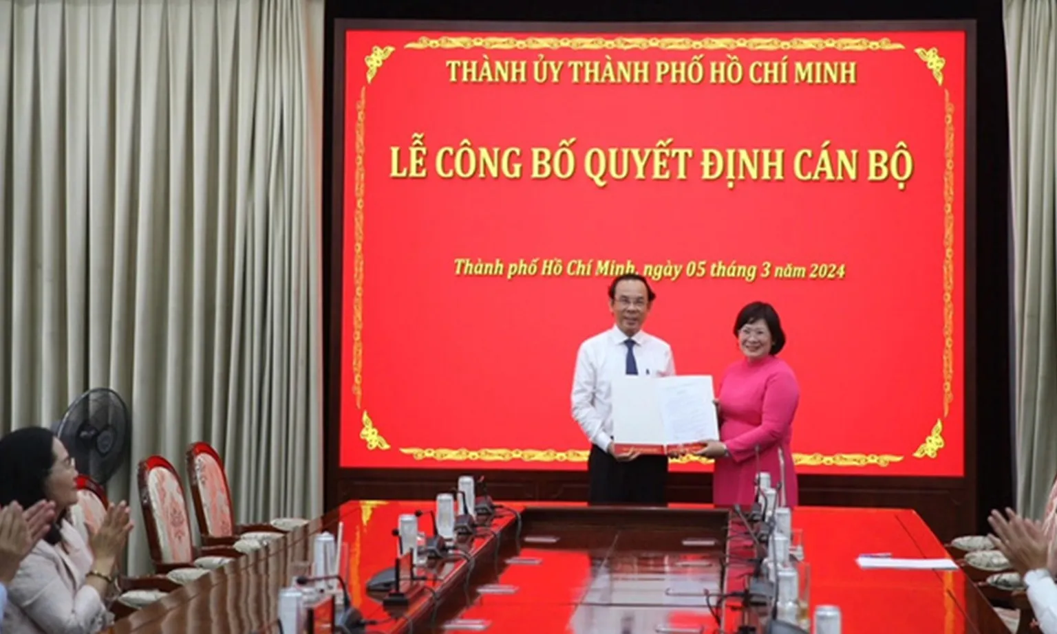 Bà Văn Thị Bạch Tuyết được điều động làm trưởng Ban Tổ chức Thành ủy TPHCM
