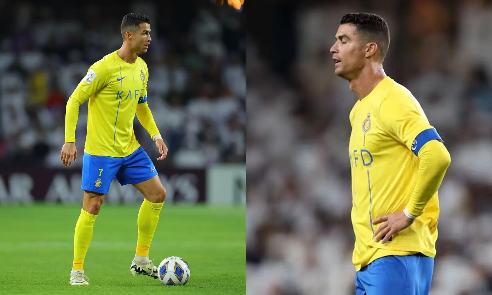 Ronaldo sức cùng lực kiệt cứu vãn đội nhà trong ngày Al-Nassr thua trận