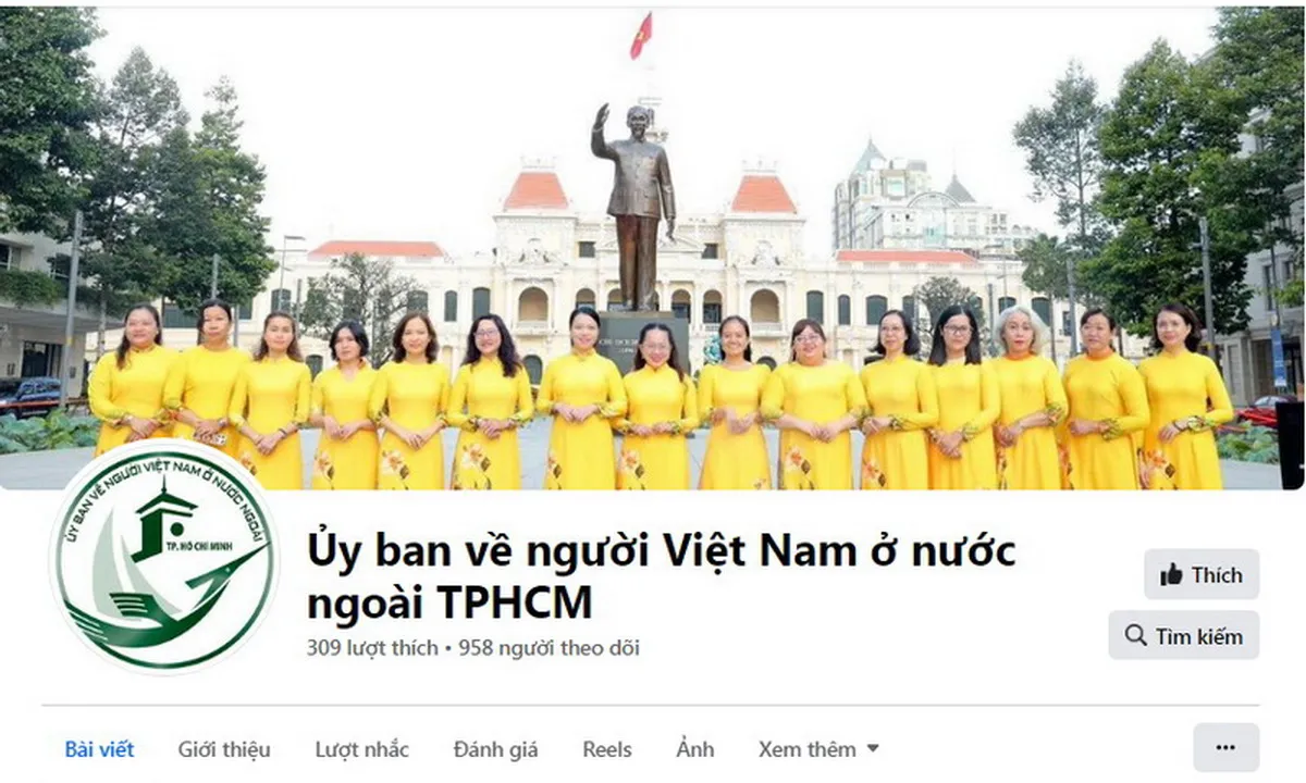 Ủy ban về Người Việt Nam ở nước ngoài TPHCM chính thức ra mắt trang fanpage