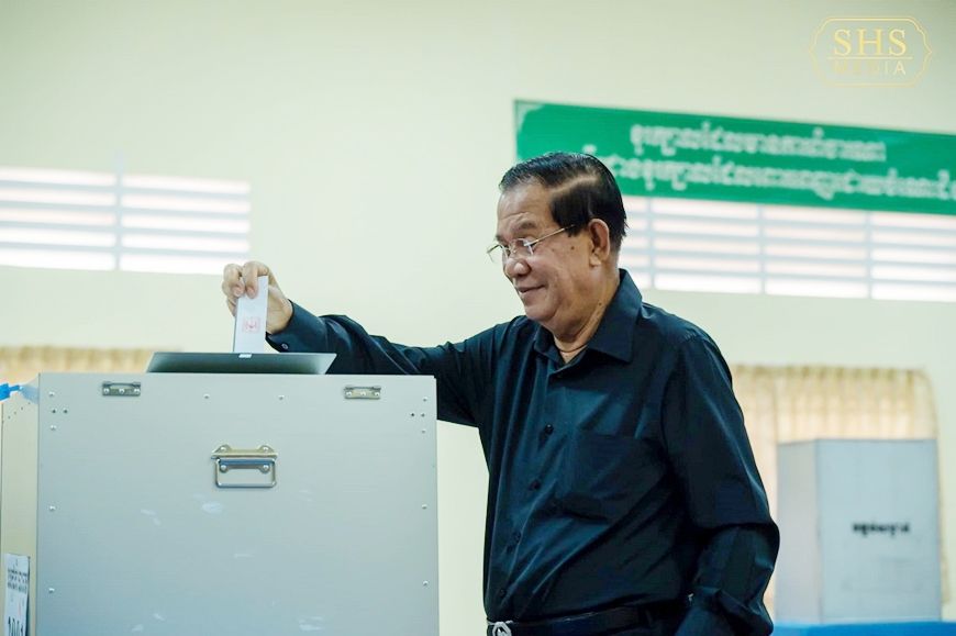 Ông Hun Sen trúng cử vào Thượng viện Campuchia
