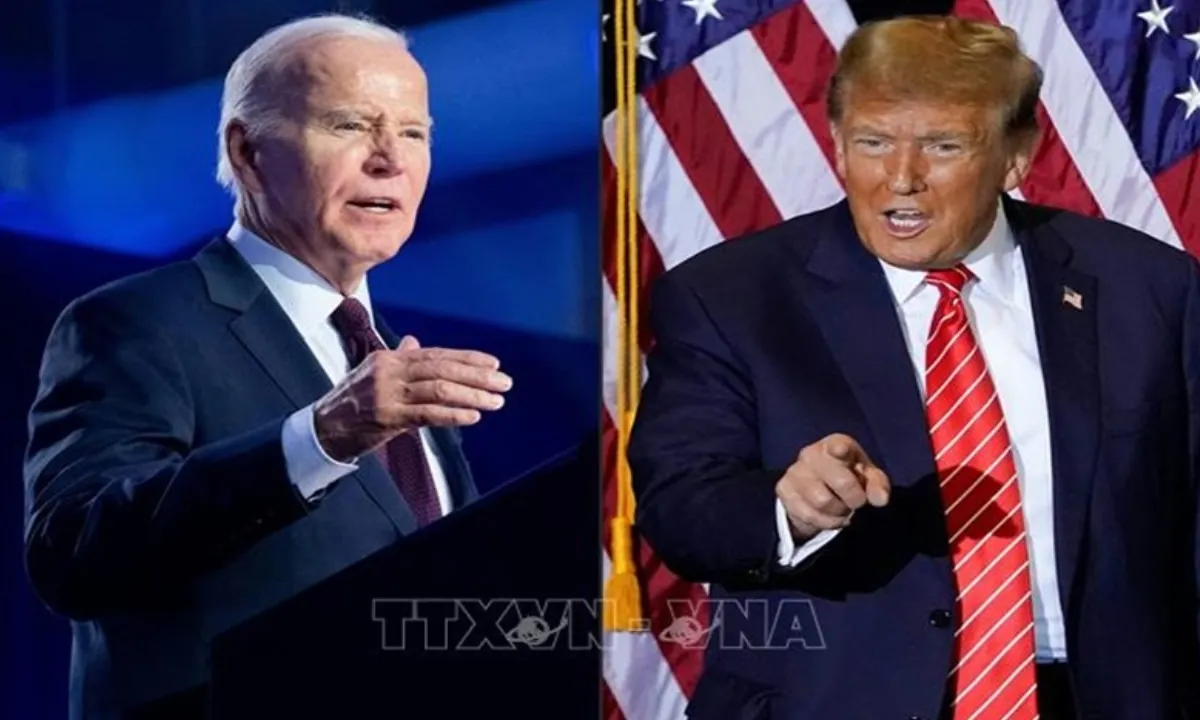 Ông Donald Trump đang dẫn trước ông Joe Biden ở 7 bang chiến địa trong bầu cử sơ bộ