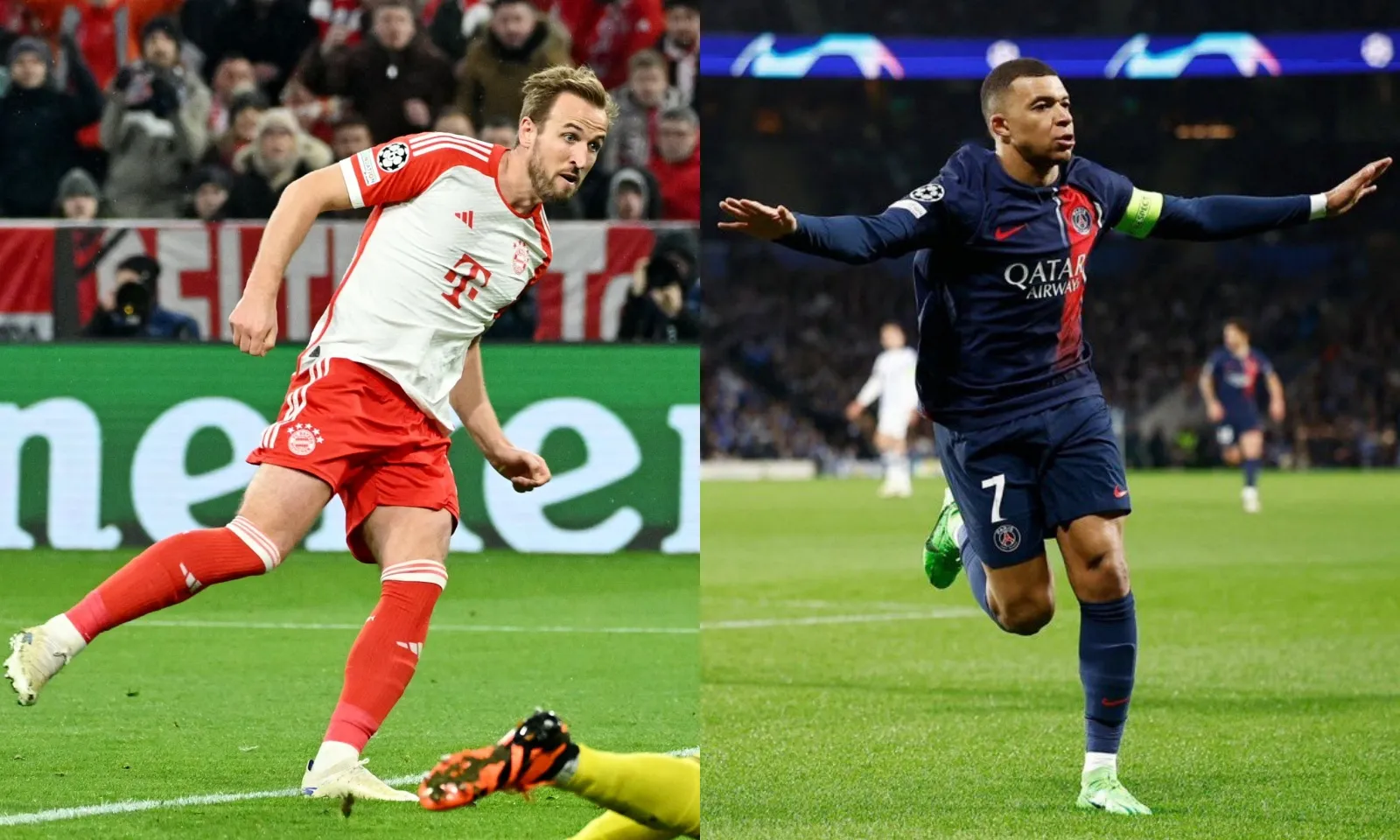 Kết quả lượt về vòng 1/8 Cúp C1: Kane lật ngược thế cờ cho Bayern Munich | Mbappe phá đảo đất Tây Ban Nha