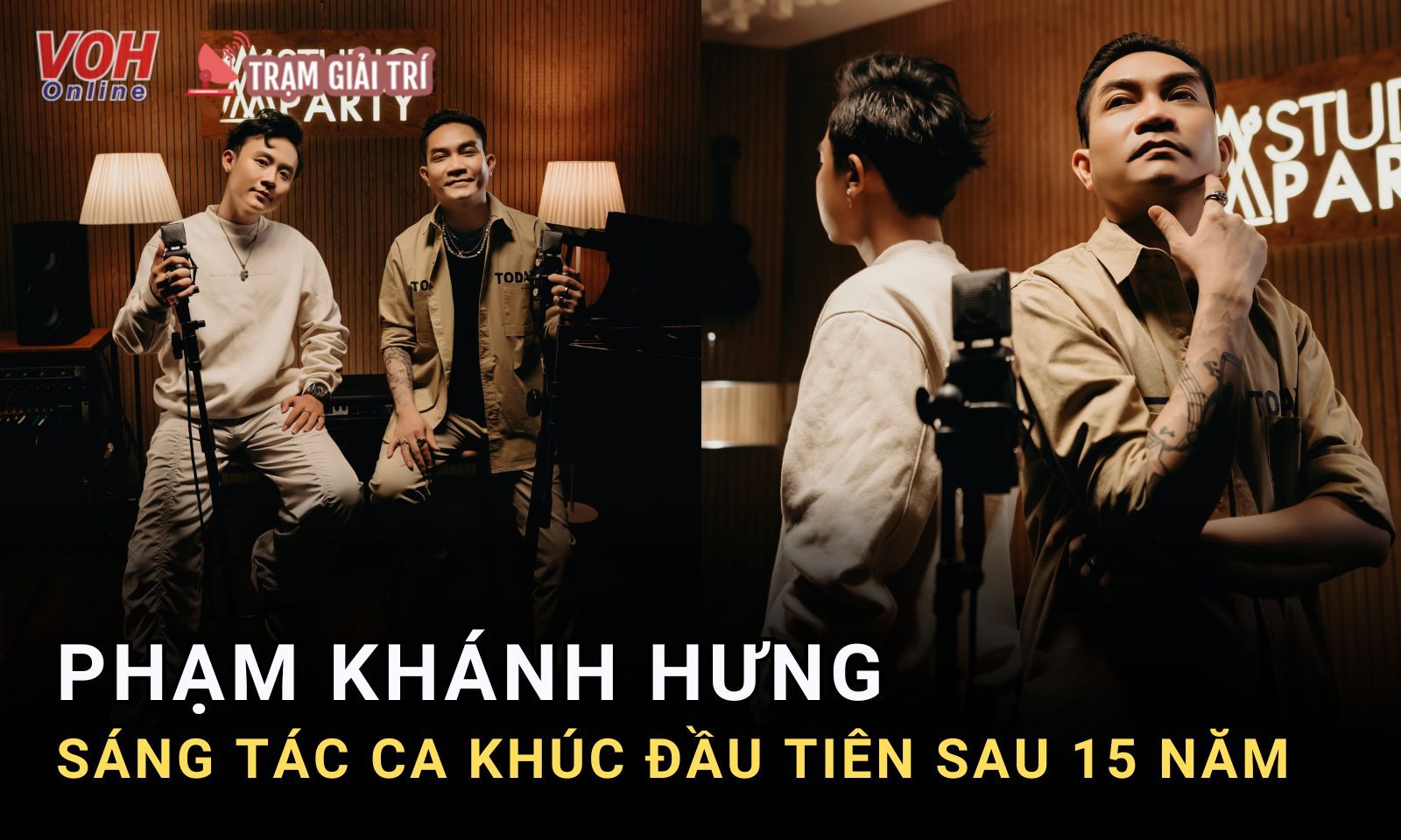 Phạm Khánh Hưng trình làng ca khúc đầu tiên sau 15 năm vắng bóng