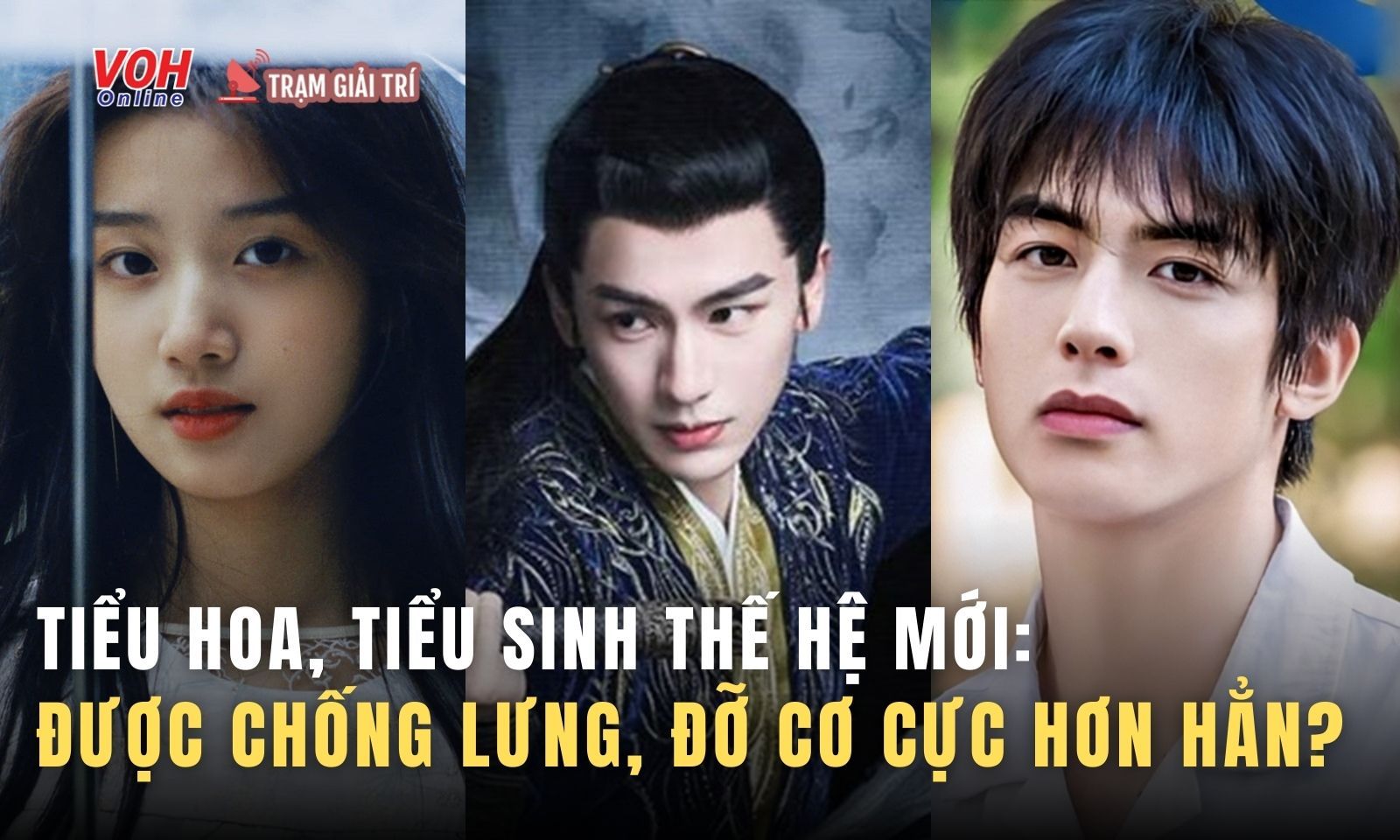 Tiểu hoa, tiểu sinh thế hệ mới có tư bản chống lưng, đỡ cơ cực hơn hẳn?