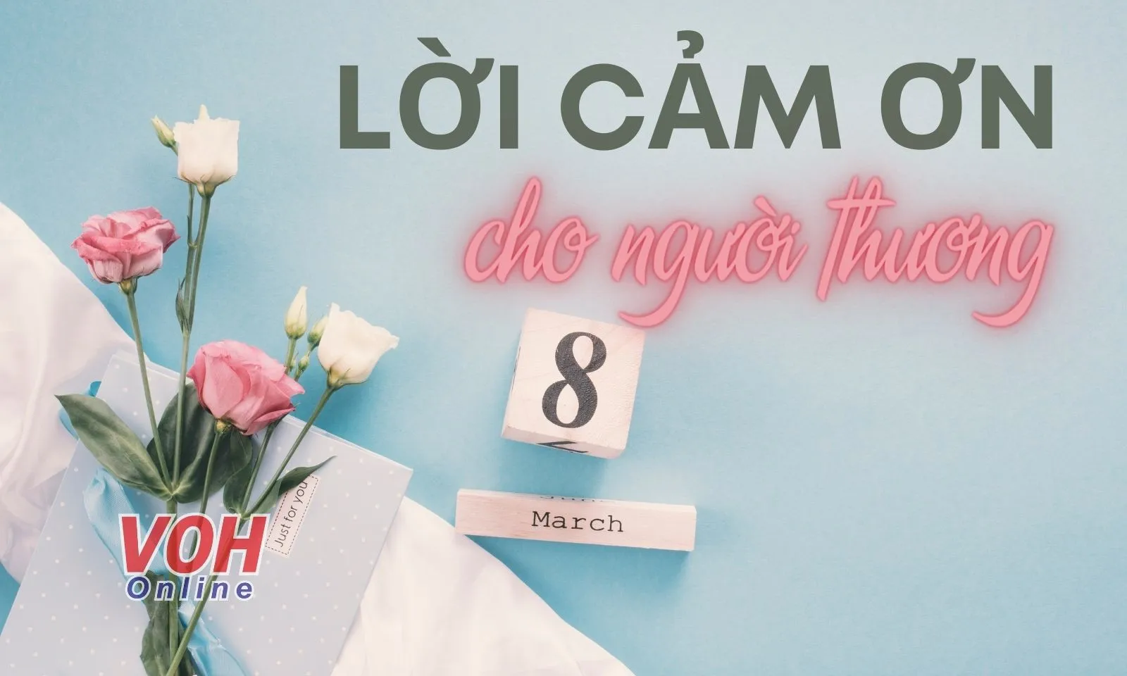 50 lời cảm ơn ngày 8/3 chân thành, ý nghĩa