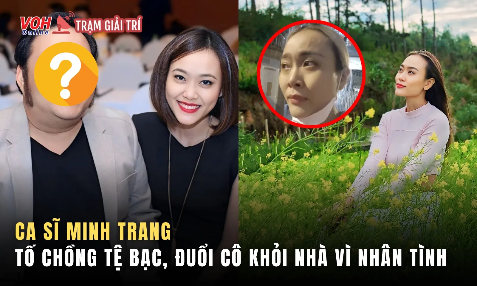 Minh Trang tố chồng nhạc sĩ ngoại tình, đuổi mình ra khỏi nhà sau 16 năm chung sống