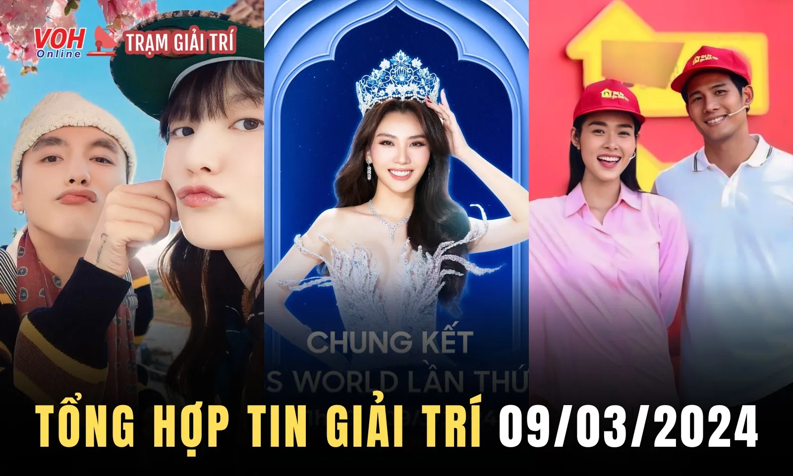 Tin giải trí 9/3: Fan Việt nhận tin vui trước thềm chung kết Miss World | Diệp Bảo Ngọc undefined Thanh Thức phim giả tình thật?