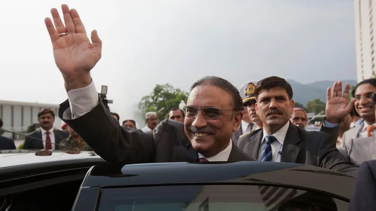 Bầu cử Tổng thống Pakistan: Cựu Tổng thống Asif Ali Zardari đắc cử