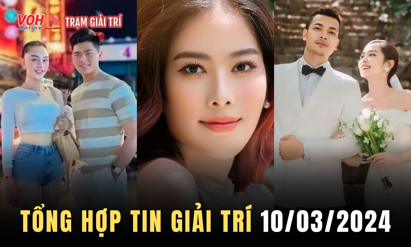 Tin Giải Trí 10/03: Nam Em và chồng sắp cưới đường ai nấy đi? | Lâm Khánh Chi tình tứ bên trợ lý kém 21 tuổi