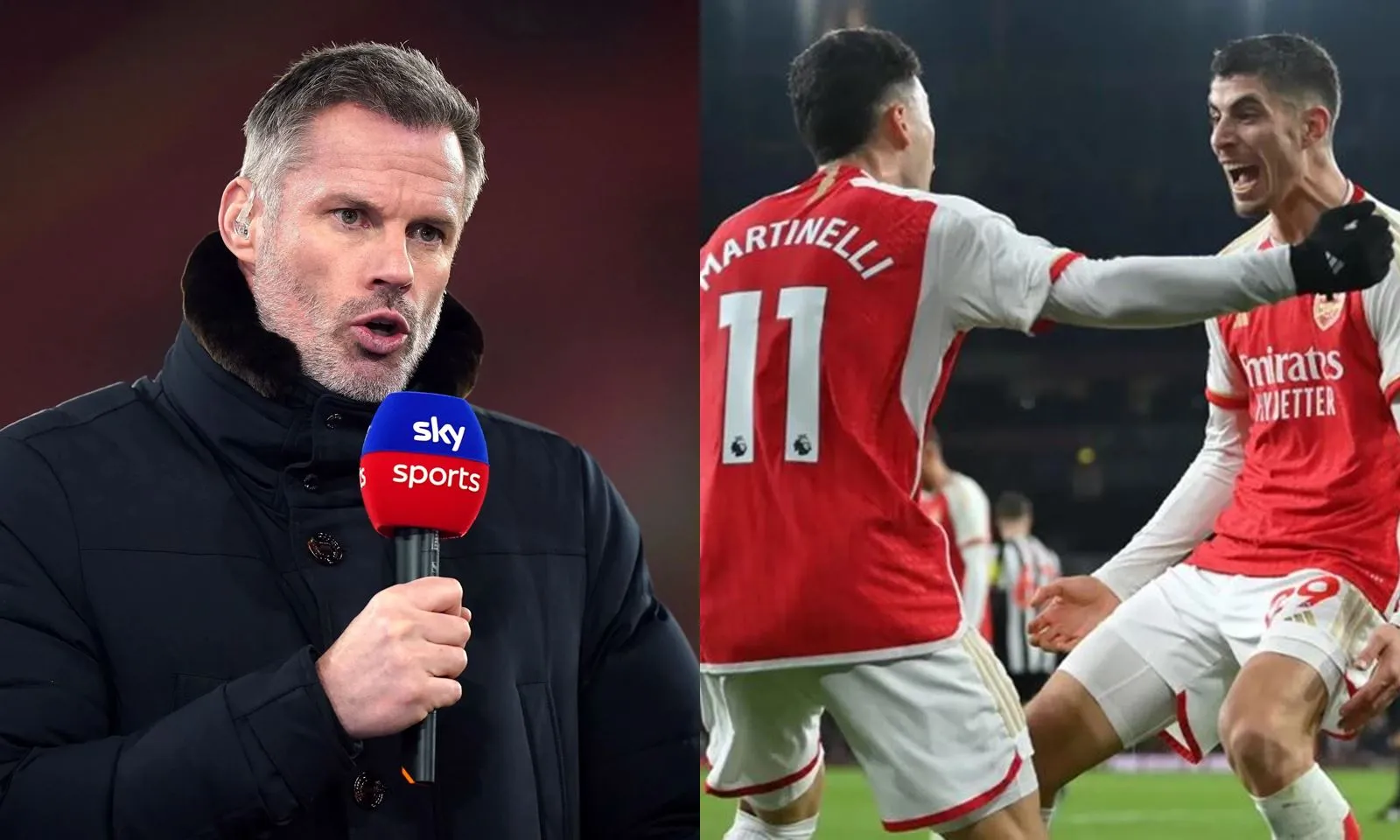 Carragher bĩu môi khả năng vô địch của Arsenal: “Tôi nghĩ Man City sẽ thắng họ tại Etihad”