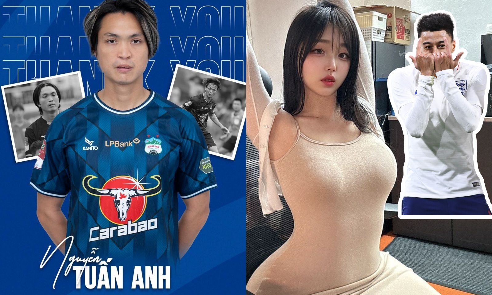 Tin bóng đá mới nhất: Tuấn Anh chính thức chia tay HAGL | Lingard tán tỉnh bom sex Hàn Quốc