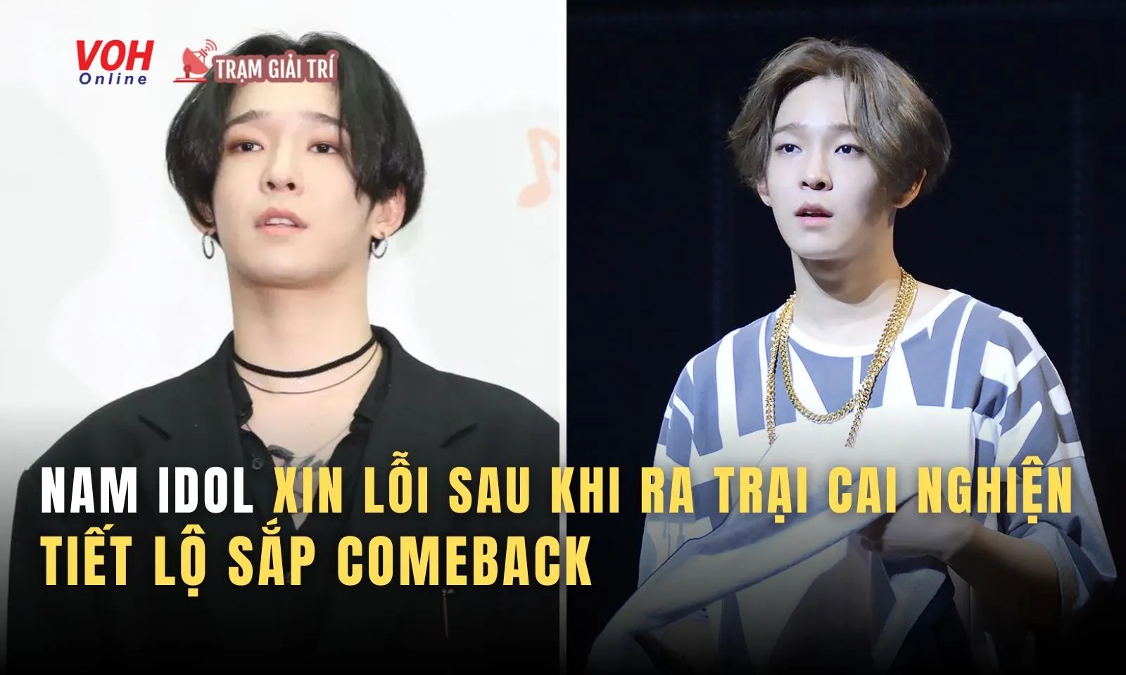 Nam idol viết tâm thư sau khi rời trại cai nghiện, tiết lộ sắp comeback