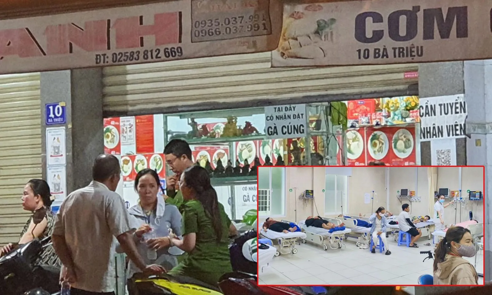 Hàng chục người nhập viện sau khi ăn cơm gà Nha Trang