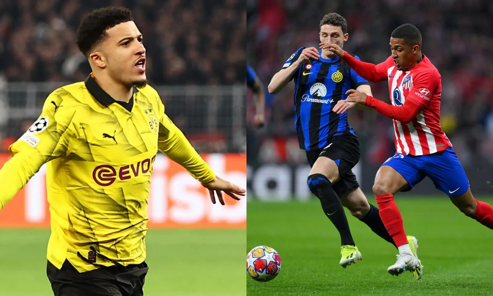 Kết quả lượt về vòng 1/8 Cúp C1: Sancho đưa Dortmund vào Tứ kết | Atletico Madrid nhọc nhằn hạ Inter