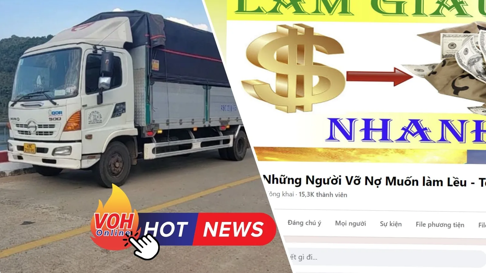 Chuyện nóng sáng nay 14/3: Tham gia nhóm “Hội Những Người Vỡ Nợ…” để lập nhóm đi cướp | Lái xe tải ra giữa cầu rồi tự tử