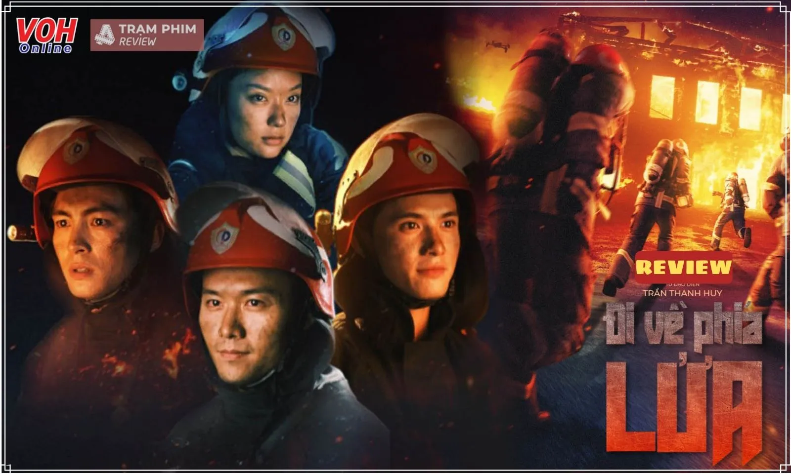 Review Đi Về Phía Lửa: Bóng hồng duy nhất trong đội cứu hỏa sẵn sàng cháy hết mình
