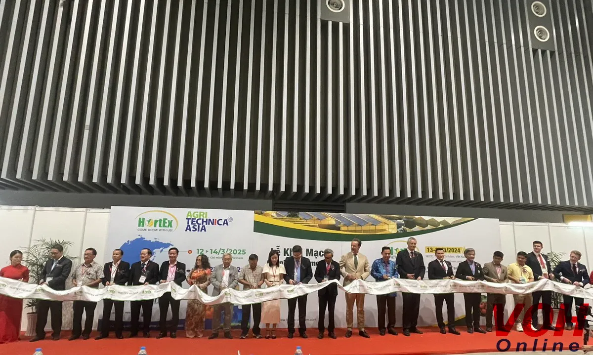 Gần 200 thương hiệu đến từ 25 quốc gia và vùng lãnh thổ tham gia Triển lãm HortEx Vietnam 2024