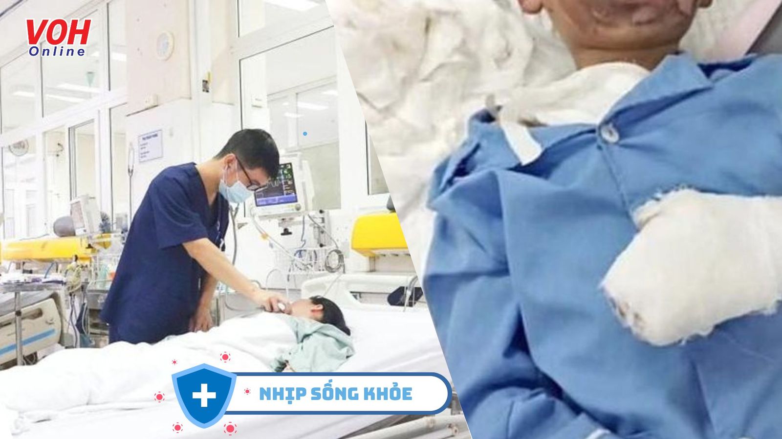 Nhịp Sống Khỏe 20/3: Laptop phát nổ khiến bé trai bị bỏng cấp độ 3 | Tăng cường công tác phòng chống bệnh sởi