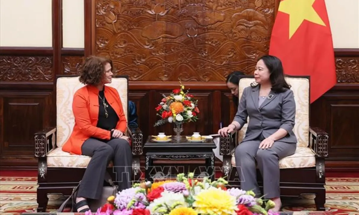 Quyền Chủ tịch nước mong muốn Ngân hàng Thế giới tiếp tục hợp tác chặt chẽ với Việt Nam