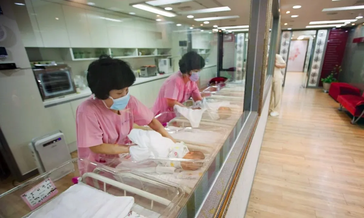 Tỷ lệ sinh tại Hàn Quốc xuống mức thấp kỷ lục