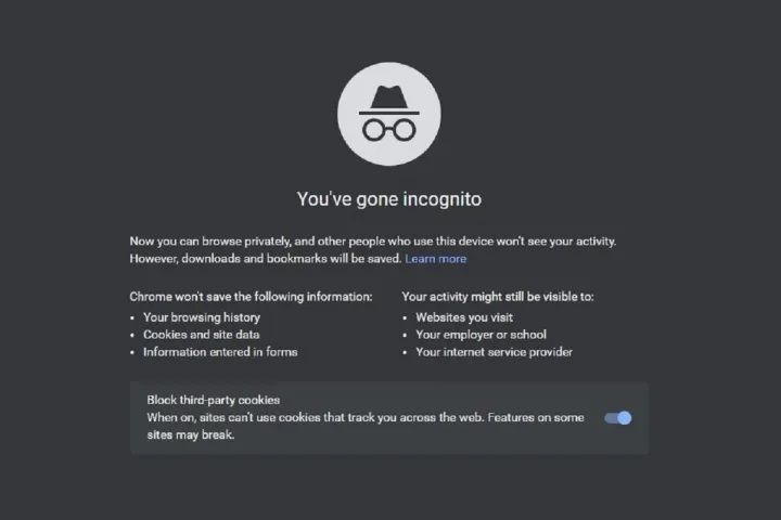 Google Incognito: Dữ liệu truy cập người ẩn danh có thể bị xóa