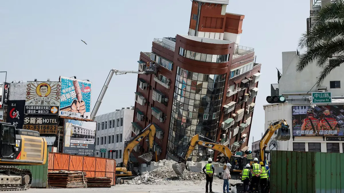 Động đất ở Đài Loan: Số người bị thương vượt 1.000 người, vẫn còn nhiều người mất tích