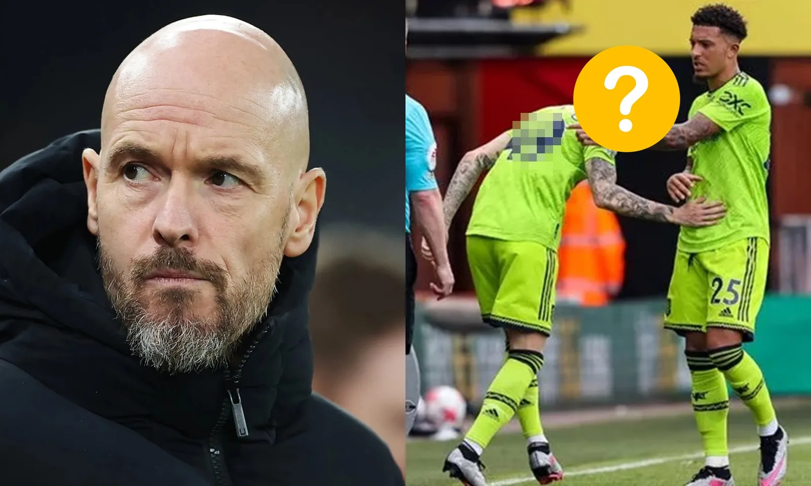 Trụ cột MU học Jadon Sancho, âm thầm “tạo phản” Erik ten Hag