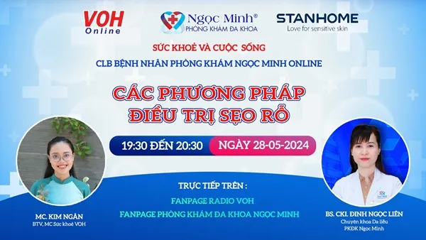 [Livestream] Các phương pháp điều trị sẹo rỗ