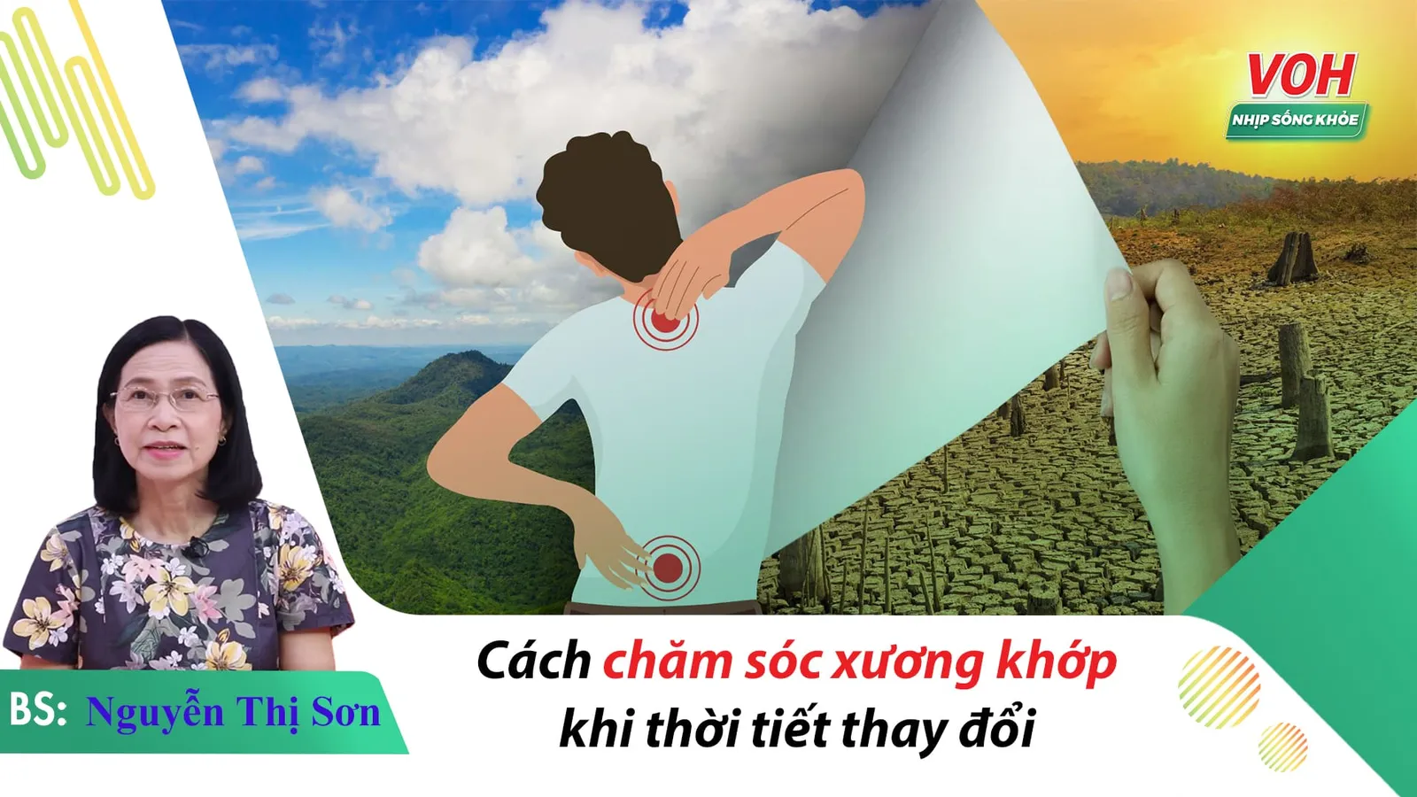 Chăm sóc xương khớp như thế nào khi thời tiết thay đổi?