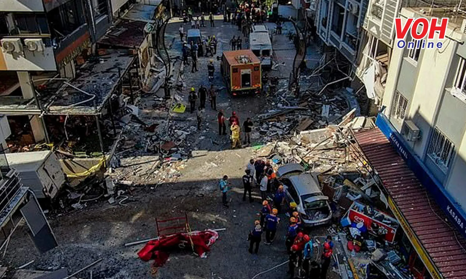 Nổ khí gas sau khi thay bình, 68 người thương vong ở Thổ Nhĩ Kỳ