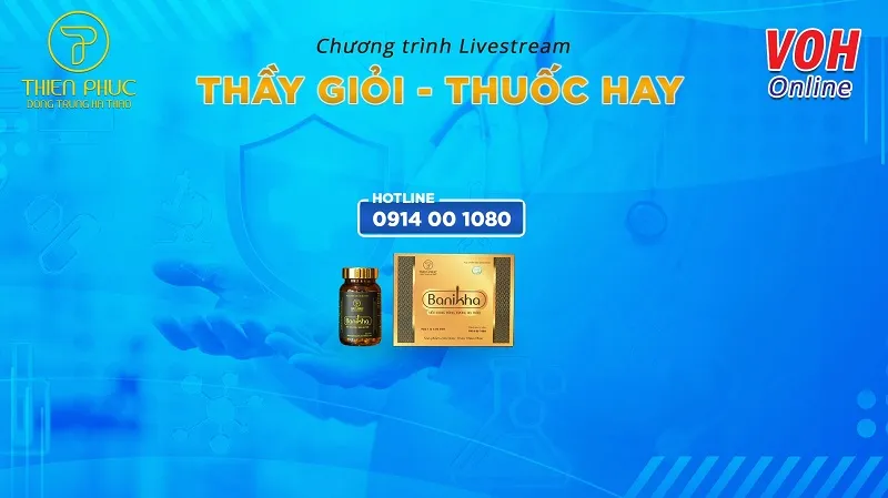 [Livestream] Bài thuốc giúp người mới ốm dậy phục hồi sức khỏe hiệu quả - 12/7/2024